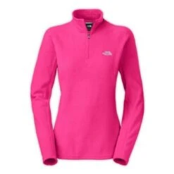 The North Face Glacier 1/4 Zip Fleece Women's -Bob's Sports Chalet 2710 GLOPINK m