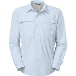 The North Face Long Sleeve Cool Horizon Shirt Men's -Bob's Sports Chalet 2749 TOFINO BLUE m
