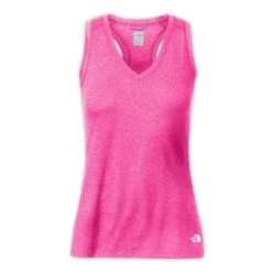 The North Face Reaxion Amp Tank Women's -Bob's Sports Chalet 2809 FCHSPNKHTHRTNFWHT m