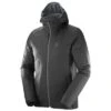 Salomon Drifter Mid Hoodie Men's -Bob's Sports Chalet 28763 BLACKFORGED IRON m
