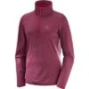 Salomon Discovery Half Zip Fleece Women's -Bob's Sports Chalet 28772 BEET RED HEATHER m