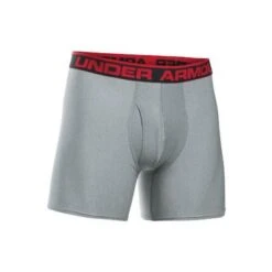 Under Armour The Original 6' Boxerjock Men's -Bob's Sports Chalet 3030 TRUE GREY HTHRRED m