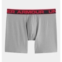 Under Armour The Original 6' Boxerjock Men's -Bob's Sports Chalet 3030 TRUE GRY HTHRRED m