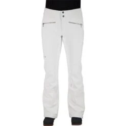 Obermeyer Clio Softshell Snow Pants Women's -Bob's Sports Chalet 30539 WHITE m