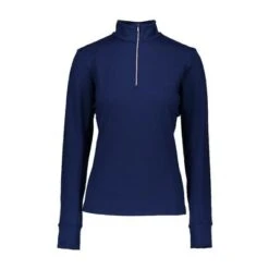 Obermeyer Nari 1/4 Zip Top Women's 7 Obermeyer Nari 1/4 Zip Top Women's -Bob's Sports Chalet 30605 RESORT AT MIDNIGHT m