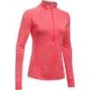 Under Armour Tech Zip Twist Shirt Women's -Bob's Sports Chalet 33771 MRTHN RDMTLLIC SLVR m