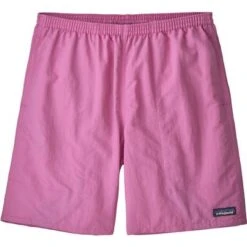 Patagonia Baggies Longs Shorts - 7 Inch Men's -Bob's Sports Chalet 35841 MARBLE PINK m