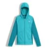 The North Face Tech Glacier Full Zip Hoodie Girls' -Bob's Sports Chalet 36214 BLUE CURACAO m