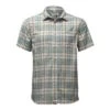 The North Face Short Sleeve Baker Shirt Men's -Bob's Sports Chalet 36291 BRISTOLBLUPLAID m