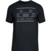 Under Armour Blocked Sportstyle Logo Tee Men's -Bob's Sports Chalet 36515 BLACKSTLSTY m