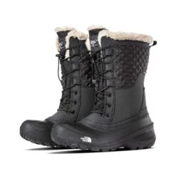 The North Face Shellista Lace III Boots Kids' -Bob's Sports Chalet 36982 TNF BLKTNF BLK m