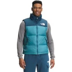 The North Face 1996 Retro Nuptse Down Vest Men's -Bob's Sports Chalet 37065 STORMBLMNTRYBL m