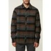ONeill O`Neill Ridgemont Flannel Shirt Men's -Bob's Sports Chalet 37321 COFFEE m