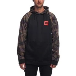 686 Knockout Bonded Fleece Pullover Men's -Bob's Sports Chalet 38567 DARK CAMO m