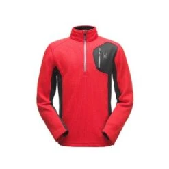 Spyder Bandit Half Zip Stryke Jacket Men's -Bob's Sports Chalet 47386 VCOBLKTKS m