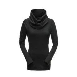 Spyder Solitude Funnel Neck Top Women's -Bob's Sports Chalet 47424 BLKBLK m