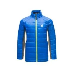 Spyder Glissade Insulator Jacket Boys' 7 Spyder Glissade Insulator Jacket Boys' -Bob's Sports Chalet 47453 TKSPOLFSH m