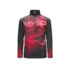 Spyder Limitless Rising Zip T-Neck Boys' 1 Spyder Limitless Rising Zip T-Neck Boys' -Bob's Sports Chalet 47459 BLKREDBLK m
