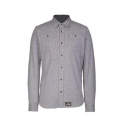 Armada Baker Tech Flannel Shirt Men's -Bob's Sports Chalet 48400 SLATE m