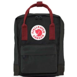 Fjallraven Kanken Mini Backpack -Bob's Sports Chalet 53874 BLACKOX RED m