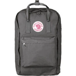 Fjallraven Kanken Laptop 17-Inch Backpack -Bob's Sports Chalet 53881 SUPER GREY m