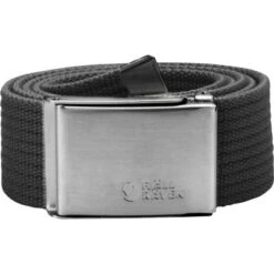 Fjallraven Canvas Belt -Bob's Sports Chalet 53882 DARK GREY m