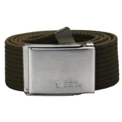 Fjallraven Canvas Belt -Bob's Sports Chalet 53882 DARK OLIVE m