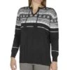 Hot Chillys Sweater Knit Top Women's -Bob's Sports Chalet 53930 WINTER VIBE m