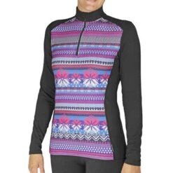 Hot Chillys Micro-Elite Chamois Solid Zip-T Women's