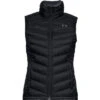 Under Armour Iso Down Sweater Vest Women's 1 Under Armour Iso Down Sweater Vest Women's -Bob's Sports Chalet 63170 BLACKBLACKCHARCOAL m
