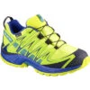 Salomon XA Pro 3D CS Waterproof Junior Trail Running Shoes Kid's -Bob's Sports Chalet 64241 AC LMSRF WBTRP GRN m