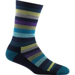 Darn Tough Vermont Phat Witch Crew Lightweight Cushion Socks Women's -Bob's Sports Chalet 7463 DARK TEAL m