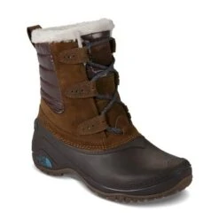 The North Face Shellista II Shorty Boot Women's -Bob's Sports Chalet 7498 DRKERTH BRNSTRM BLU m