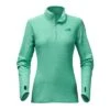 The North Face Motivation 1/4-Zip Fleece Women's -Bob's Sports Chalet 7518 AGATE GREEN HEATHER m