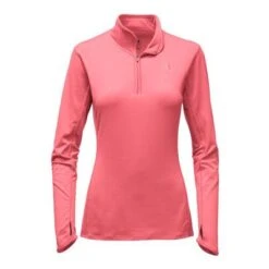 The North Face Motivation 1/4-Zip Fleece Women's 9 The North Face Motivation 1/4-Zip Fleece Women's -Bob's Sports Chalet 7518 CALYPSO CORAL m