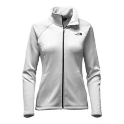 The North Face Agave Full Zip Jacket Women's -Bob's Sports Chalet 7724 LUNAR ICE GREY HTHR m