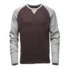 The North Face Long Sleeve Copperwood Crew Men's -Bob's Sports Chalet 8096 ROOT BRN HZINC GR H m