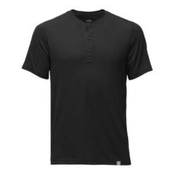 The North Face Short-Sleeve Crag Henley Men's -Bob's Sports Chalet 8153 TNF BLACK m