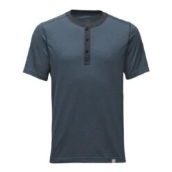 The North Face Short-Sleeve Crag Henley Men's -Bob's Sports Chalet 8153 URBAN NAVY HEATHER m