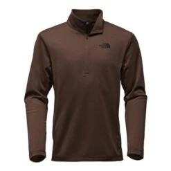 The North Face Tech Glacier 1/4-Zip Fleece Men's -Bob's Sports Chalet 8220 COFFEE BEAN BROWN m
