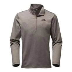 The North Face Tech Glacier 1/4-Zip Fleece Men's -Bob's Sports Chalet 8220 FALCON BROWN HEATHER m