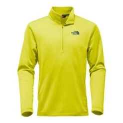 The North Face Tech Glacier 1/4-Zip Fleece Men's -Bob's Sports Chalet 8220 SULPHUR SPRING GREEN m
