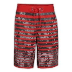 The North Face Whitecap Boardshort Men's -Bob's Sports Chalet 8356 FIERYREDMOSSSTRPE m