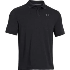 Under Armour UA Performance Polo Shirt Men's 7 Under Armour UA Performance Polo Shirt Men's -Bob's Sports Chalet 8368 BLACKSTEEL m