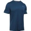 Under Armour Tech V-Neck Shirt Men's -Bob's Sports Chalet 8371 BLACKOUT NAVYSTEEL m