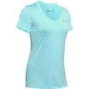 Under Armour Tech Twist V-Neck Shirt Women's -Bob's Sports Chalet 8373 BL HZMETALLIC SLVR m