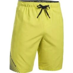Under Armour Mania Volley Shorts Men's 5 Under Armour Mania Volley Shorts Men's -Bob's Sports Chalet 8419 SMSH YELOWBLKGRPHT m