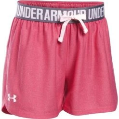 Under Armour Play Up Shorts Girls' 10 Under Armour Play Up Shorts Girls' -Bob's Sports Chalet 8427 GALAFLINTBALLET PK m