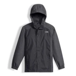 The North Face Resolve Reflective Jacket Boys' -Bob's Sports Chalet 8442 GRAPHITE GREY m