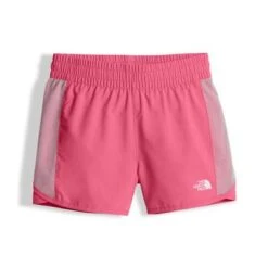 The North Face Class V Water Short Girls' -Bob's Sports Chalet 8452 HONEYSUCKLE PINK m